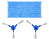 Robotic Vacuum Maintenance Kit – Microfiber Mopping Pad & Side Brushes
