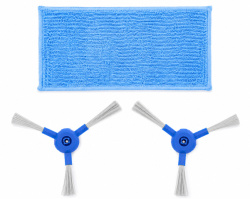 Robotic Vacuum Maintenance Kit – Microfiber Mopping Pad & Side Brushes