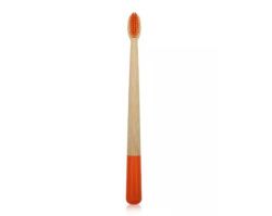 Natural Bamboo Toothbrush Red Natural Bamboo Toothbrush Red