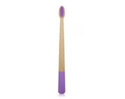 Natural Bamboo Toothbrush Purple Natural Bamboo Toothbrush Purple