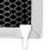 White Plastic Tab for Lint Screen White Plastic Tab for Lint Screen